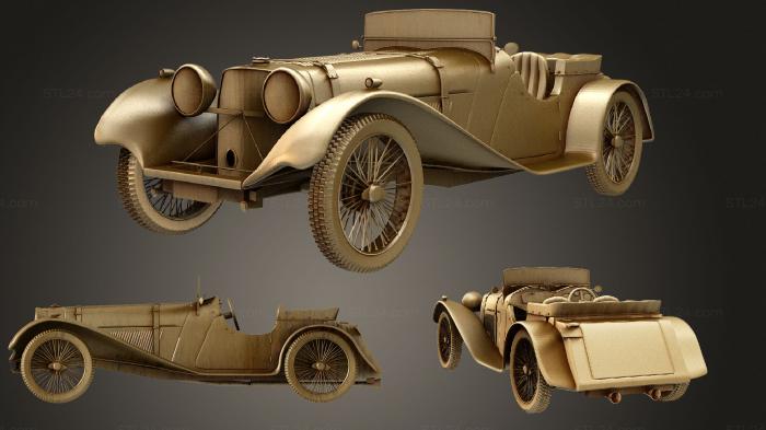 Vehicles (JaguarSS100, CARS_2055) 3D models for cnc